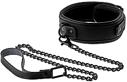 Halsband mit Leine  - Dream Toys Blaze Collar And Leash Black — Bild N3