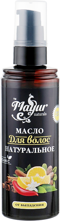 Natürliches Öl gegen Haarausfall - Mayur Anti-Hair Loss Oil — Bild N1