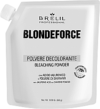 Leuchtendes Haarpuder - Brelil Blondeforce BF1 Polvere Decolorante Bleaching Powder — Bild N1