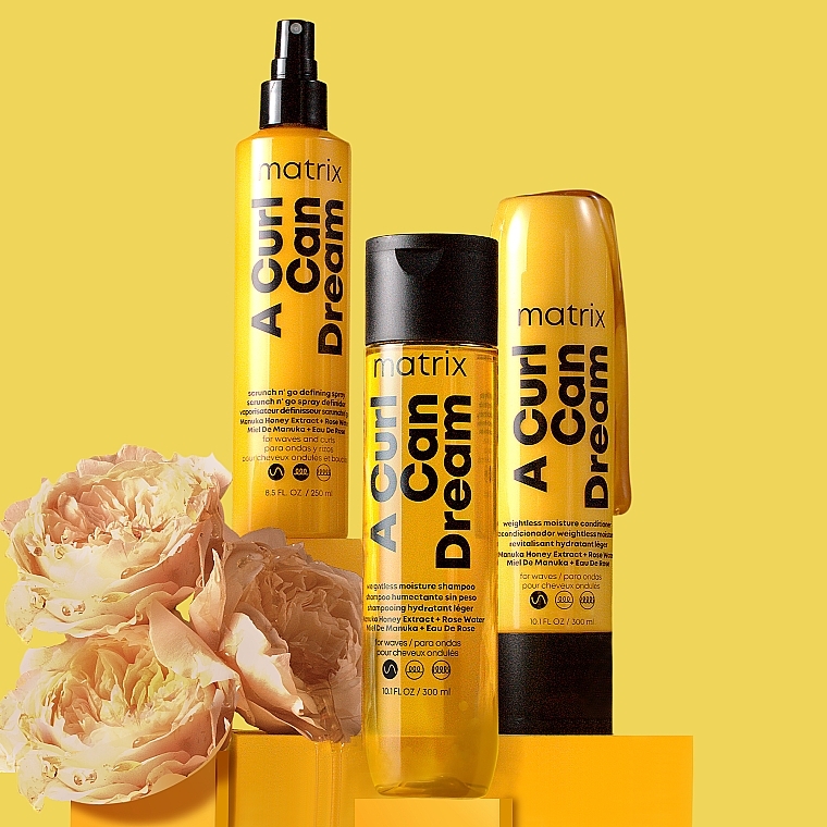 Leave-in Spray für lockiges Haar - Matrix A Curl Can Dream Spray Scrunch N' Go Defining Spray — Bild N6