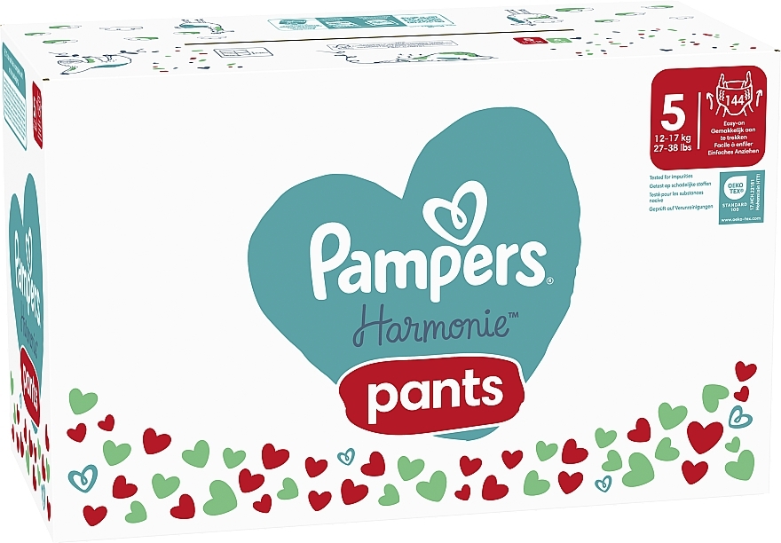 Windeln Harmonie Pants Größe 5 12-17 kg 144 St. - Pampers — Bild N2