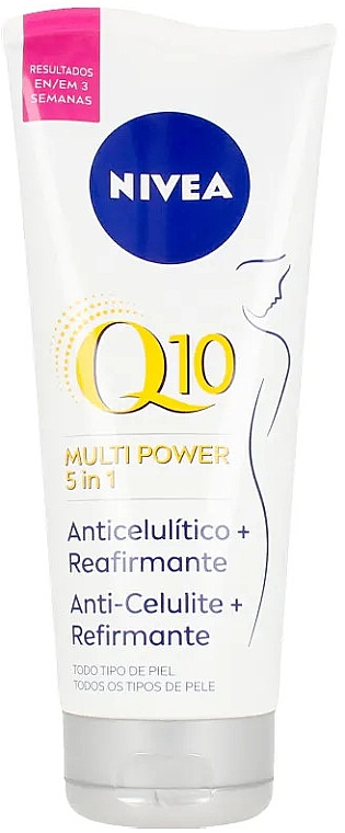 Anti-Cellulite-Creme-Gel - Nivea Q10 Multi Power 5 In 1 Anti Cellulite Firming Gel Cream — Bild N1