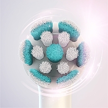 Austauschbare Zahnbürstenköpfe für elektrische Zahnbürste weiß - Oral-B Braun iO Gentle Care — Bild N13