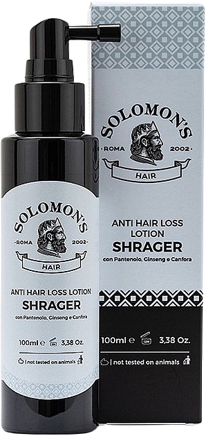 Lotion gegen Haarausfall - Solomon's Anti Hair Loss Lotion Shrager — Bild N1