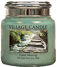 Düfte, Parfümerie und Kosmetik Duftkerze im Glas Forest Morning - Village Candle Forest Morning