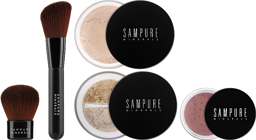 Make-up Set 5 St. - Sampure Minerals Picture Perfect Makeup Set Fair Medium — Bild N1