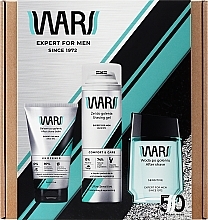 Düfte, Parfümerie und Kosmetik Gesichtspflegeset - Wars Expert For Men Sensitive (After Shave Lotion 90ml + After Shave Balsam 125ml + Rasiergel 200ml)