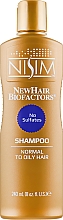 Shampoo gegen Haarausfall für normales bis fettiges Haar - Nisim NewHair Biofactors Shampoo — Bild N1
