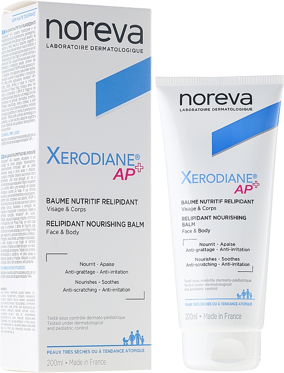 Pflegender Balsam für Gesicht und Körper - Noreva Laboratoires Xerodiane AP+ Relipidant Balm — Bild N1