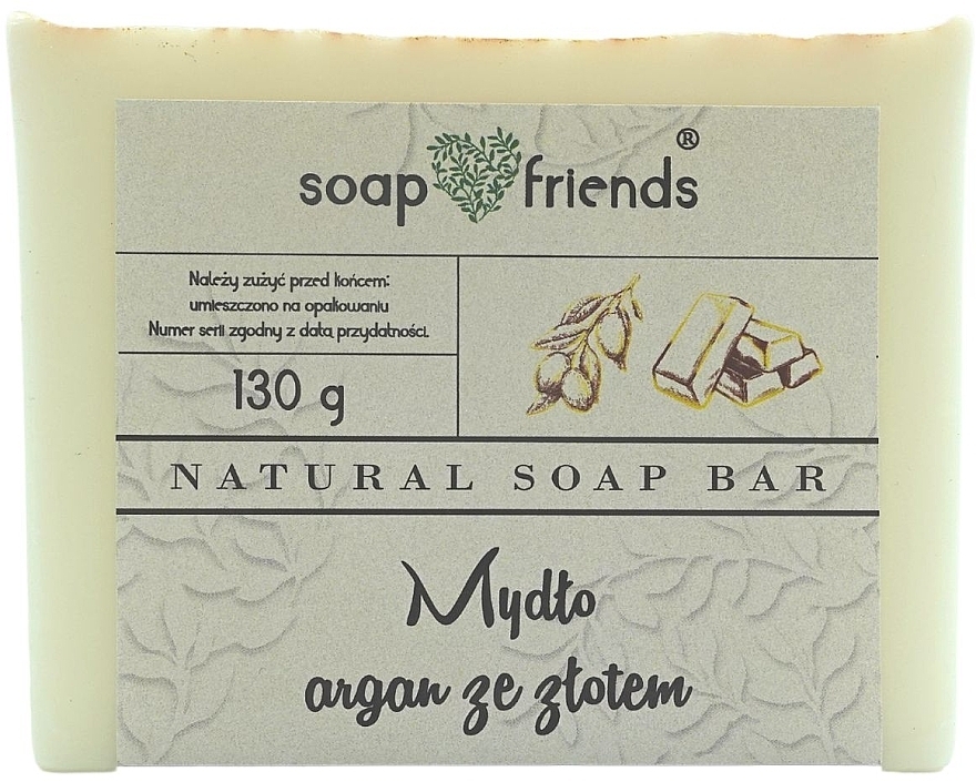 Handgemachte feste Hand- und Körperseife mit Argan - Soap&Friends  — Bild N1