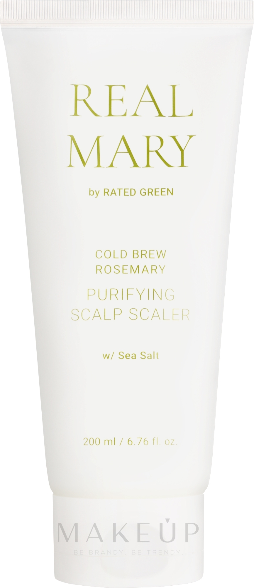 Reinigende Kopfhautmaske mit Rosmarinsaft - Rated Green Real Mary Cold Brew Purifying Scalp Scaler — Bild 200 ml