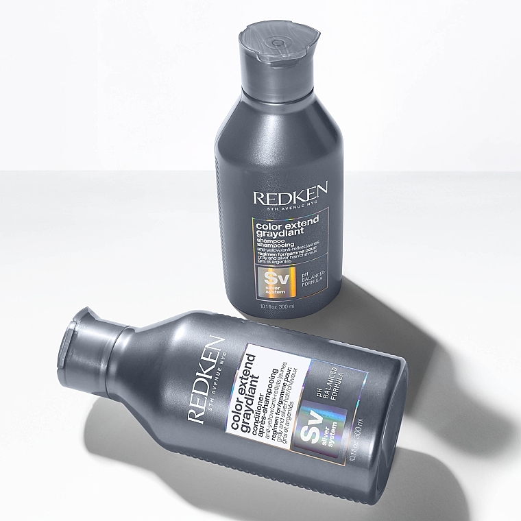 Farbanlagernder Conditioner für silbernes und graues Haar - Redken Color Extend Graydiant Conditioner — Bild N5