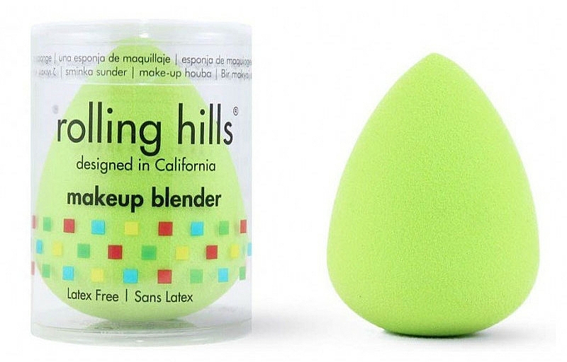 Make-up Schwämmchen grün - Rolling Hills Makeup Blender Green — Bild N1