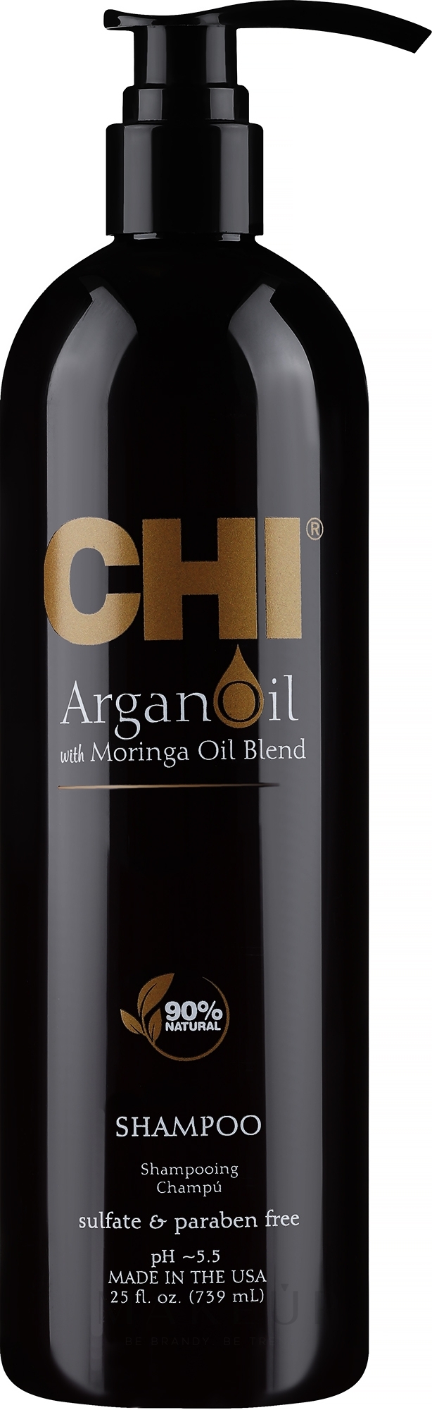 Regenerierendes Shampoo - CHI Argan Oil Plus Moringa Oil Shampoo — Foto 739 ml