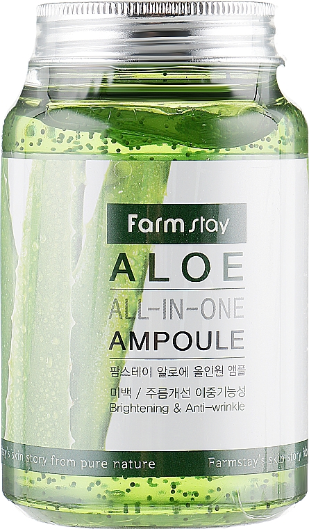All-in-one Gesichtsampulle mit Aloe Vera-Extrakt - FarmStay Aloe All-In-One Ampoule — Bild N2
