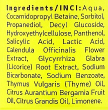 Gesichtswaschgel mit Salicylsäure, Milchsäure, Ringelblumen- und Süßholzextrakt - Duetus Face Wash Gel — Bild N3