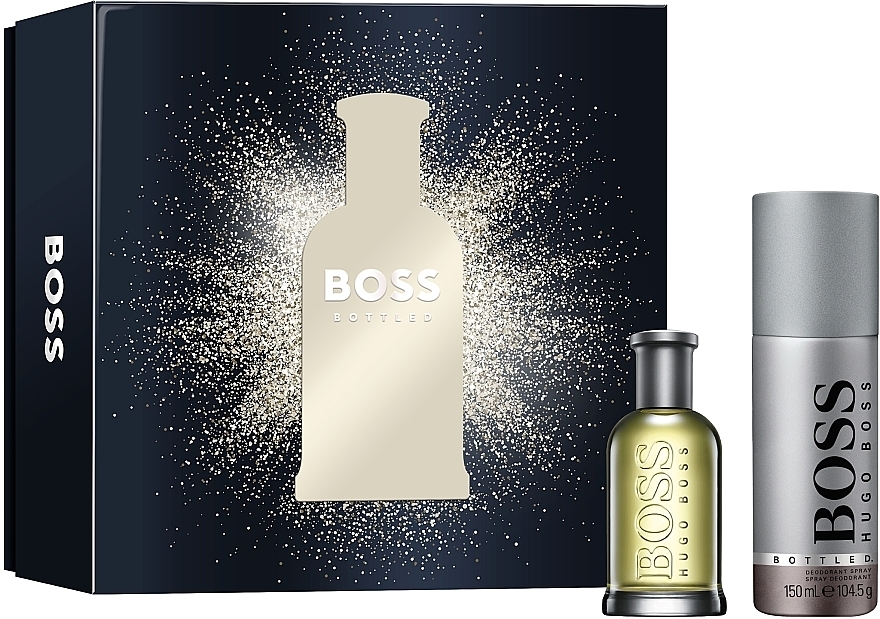 Hugo Boss Boss Bottled - Duftset (Eau de Toilette 50ml + Deospray 150ml) — Bild N2