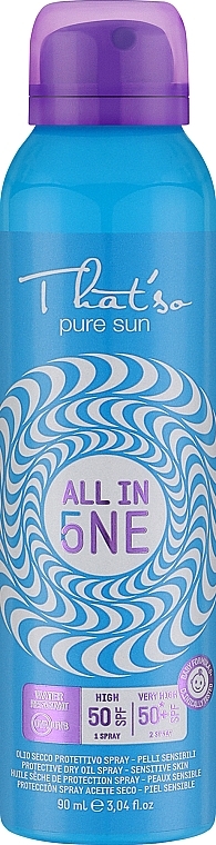 Sonnenschutzspray für empfindliche Haut für Babys - That’So All in One After Sun SPF50  — Bild N1