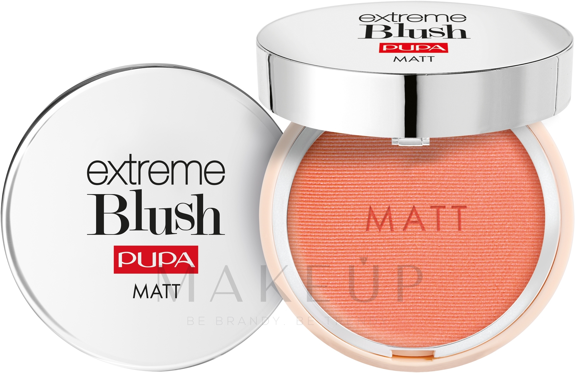 Mattes Gesichtsrouge mit satinartigem Finish - Pupa Extreme Blush Matt — Foto 001 - Romantic Pink