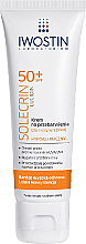 Aufhellende Gesichtscreme mit Sonnenschutz SPF 50+ - Iwostin Solecrin Lucidin Lightening Cream SPF 50+ — Bild N1