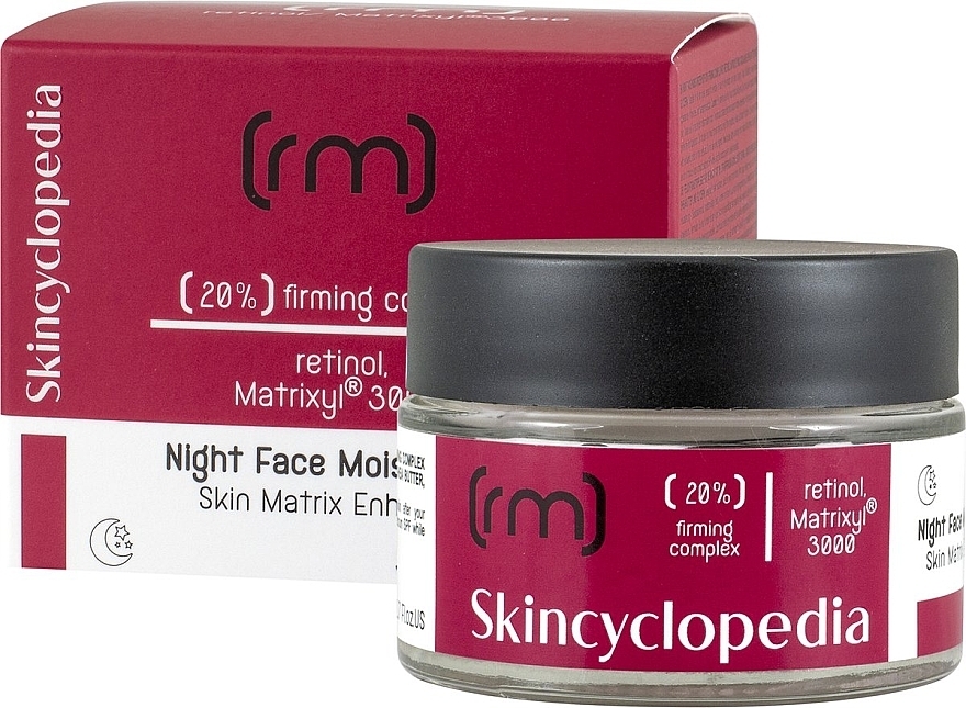 Nachtcreme für das Gesicht mit straffendem Komplex - Skincyclopedia Night Face Moisturizer Retinol Matryxil 3000 — Bild N3