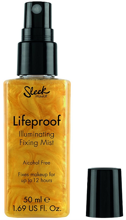 Illuminierender Make-up Fixiernebel - Sleek MakeUP Lifeproof Illuminating Fixing Mist — Bild N1