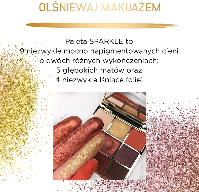 Lidschattenpalette - Eveline Cosmetics Sparkle — Bild N3