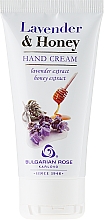 Düfte, Parfümerie und Kosmetik Handcreme mit Honig- und Lavendelextrakt - Bulgarian Rose Lavender & Honey