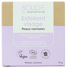 Düfte, Parfümerie und Kosmetik Reinigendes Seifen-Peeling für das Gesicht - Alphanova Solide Exfoliant Visage