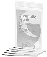 Bürsten für Wimpern und Augenbrauen grau 5 St. - RefectoCil Cosmetic Brush Soft Silver — Bild N1