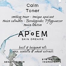 GESCHENK! Erfrischendes Gesichtswasser - APoEM Calm Toner — Bild N1