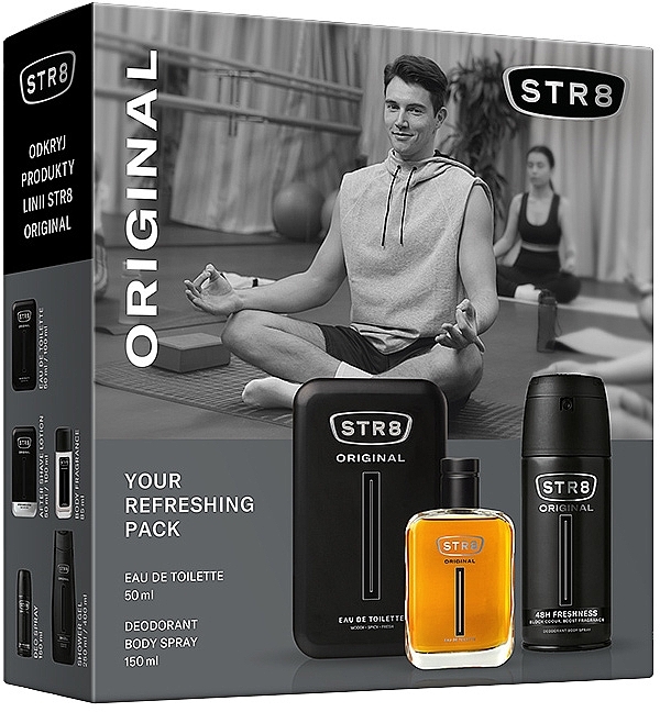 STR8 Original - Duftset (Eau de Toilette 50 ml + Deospray 150 ml) — Bild N1