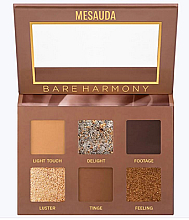 Düfte, Parfümerie und Kosmetik Lidschatten-Palette - Mesauda Bare Harmony 2.0 Palette Cool Bronze