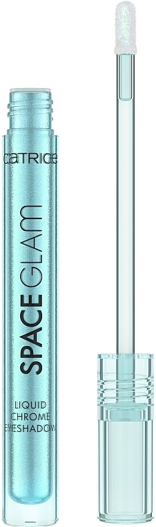 Flüssiger Lidschatten  - Catrice Space Glam Liquid Chrome Eyeshadow  — Bild N1