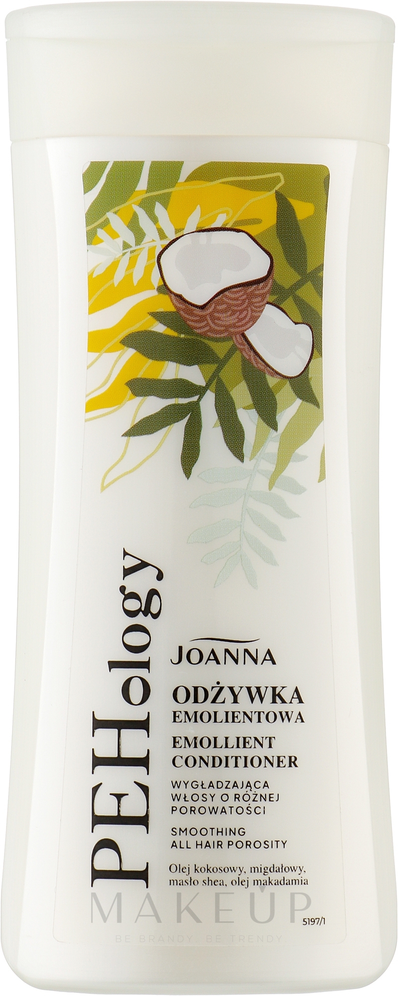 Glättender Conditioner für Haare - Joanna PEHology Smoothing All Hair Porosity Emollient Conditioner — Bild 200 g