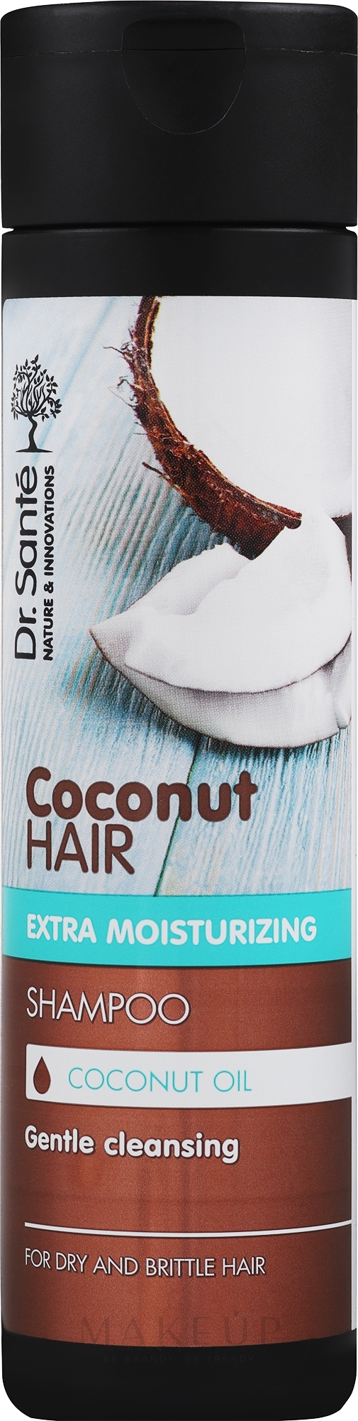 Feuchtigkeitsspendendes Shampoo mit Kokosöl - Dr. Sante Coconut Hair — Foto 250 ml