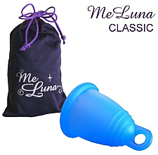 Düfte, Parfümerie und Kosmetik Menstruationstasse Größe L blau - MeLuna Classic Menstrual Cup