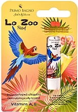 Lippenbalsam Parrot Raspberryy - Primo Bagno Lo Zoo Lip Balm — Bild N2