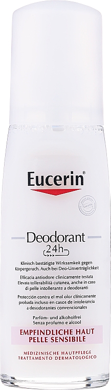 Deospray für empfindliche Haut - Eucerin Deodorant Spray 24h — Bild N1