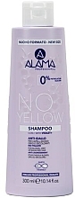 Tonisierendes Shampoo für blondes und gefärbtes Haar - Alama No Yellow Shampoo — Bild N1