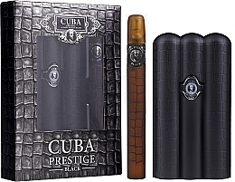 Cuba Prestige Black - Duftset (Eau de Toilette 35ml + Eau de Toilette 90ml) — Bild N1