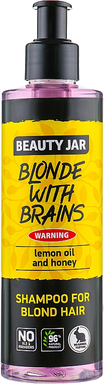 Shampoo für blondes Haar Blond With Brains - Beauty Jar Shampoo For Blond Hair — Bild N3