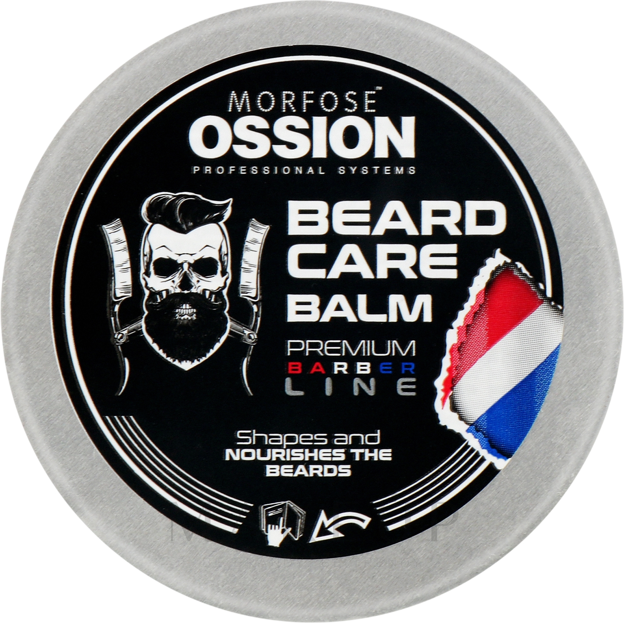 Bartbalsam - Morfose Ossion Premium Barber Line Beard Care Balm — Bild 50 ml