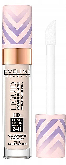 Concealer mit Hyaluronsäure - Eveline Cosmetics Liquid Camouflage — Bild N1