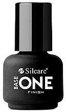 Düfte, Parfümerie und Kosmetik Nagellack-Gel - Silcare Base One Finish Gel