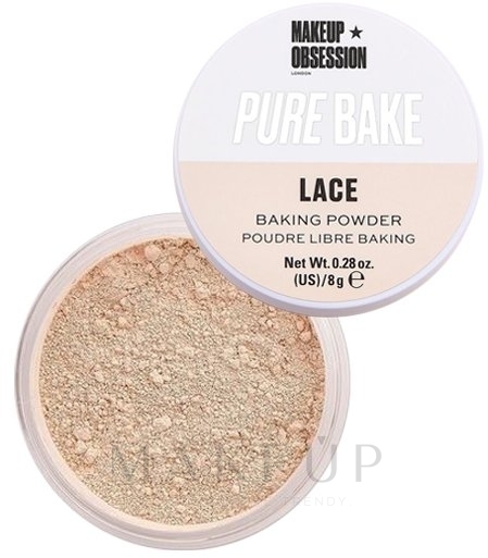 Gesichtspuder - Makeup Obsession Pure Bake Baking Powder — Bild Lace