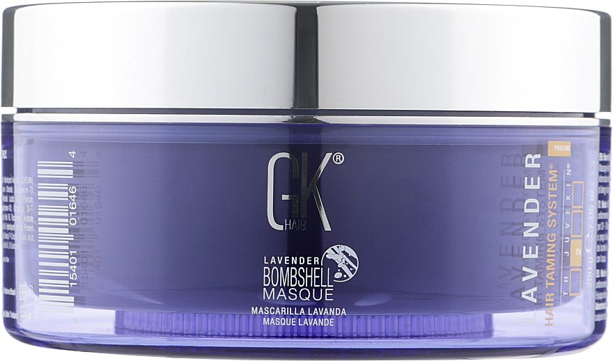 Lavendelmaske für coloriertes Haar - GKhair Lavender Bombshell Masque — Bild N1