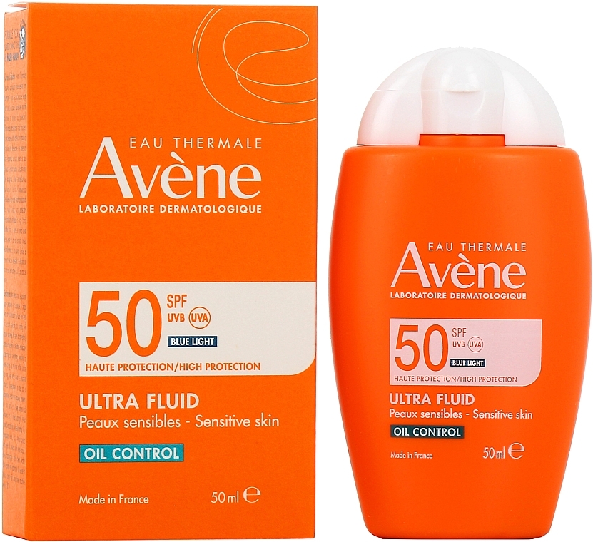 Sonnenschutzfluid - Avene Eau Thermale Ultra Fluid Oil Control Matifying SPF50 — Bild N2