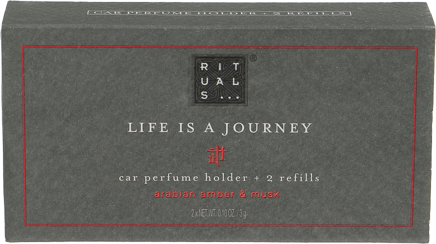 Autolufterfrischer - Rituals The Ritual Of Samurai Life Is A Journey Car Perfume — Bild N4