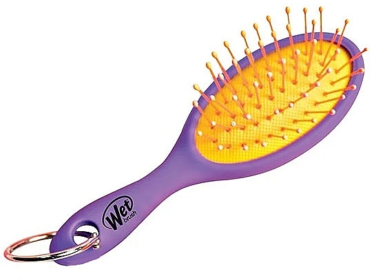 Haarbürste violett - Wet Brush Neon Keychain Brush — Bild N1